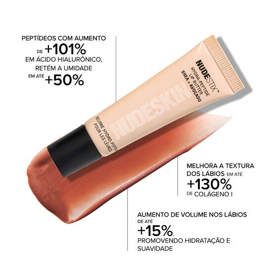 NUDESKIN HYDRA-PEPTIDE LIP BUTTER  - DOLCE NUDE